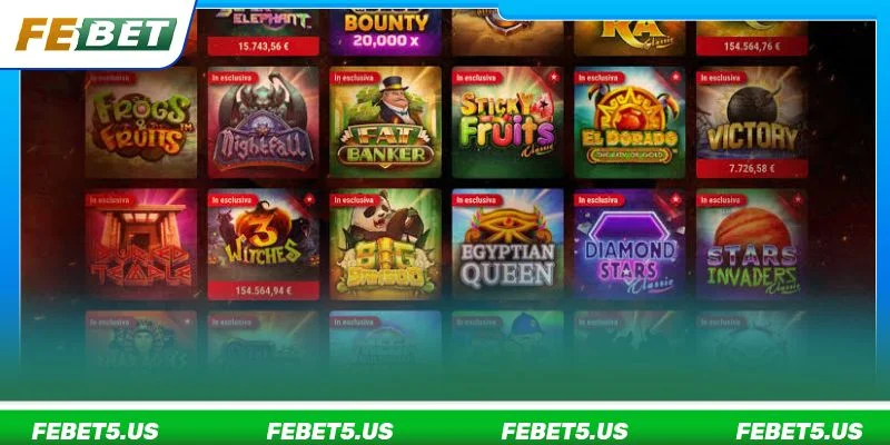Kho game siêu chất lượng chỉ có tại Nổ hũ của FEBET