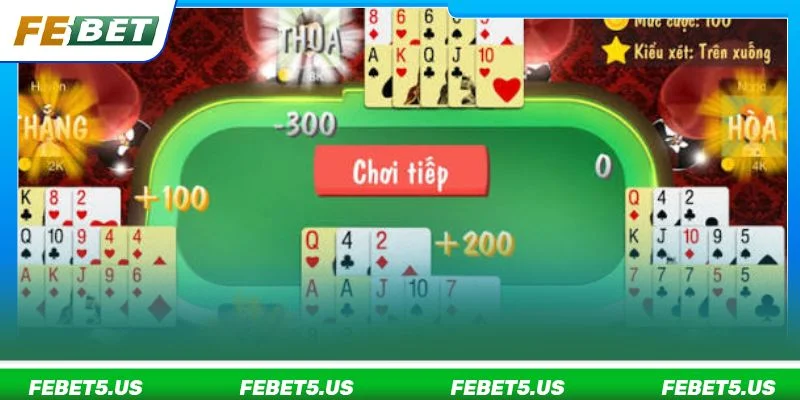 Quy định trả thưởng trong game Mậu Binh FEBET rất cụ thể