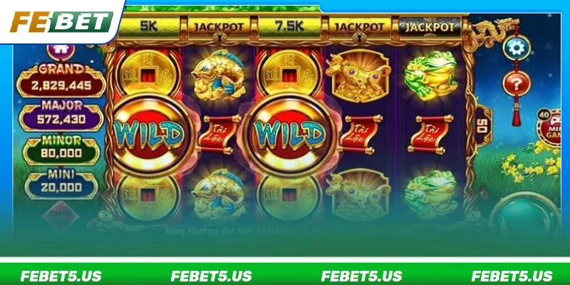 Nổ Hũ Thần Tài FEBET: Trải Nghiệm Vòng Quay Slot Thưởng Cực Hời Vòng quay Thần tài tại FEBET có sức hút lớn với đông đảo người chơi